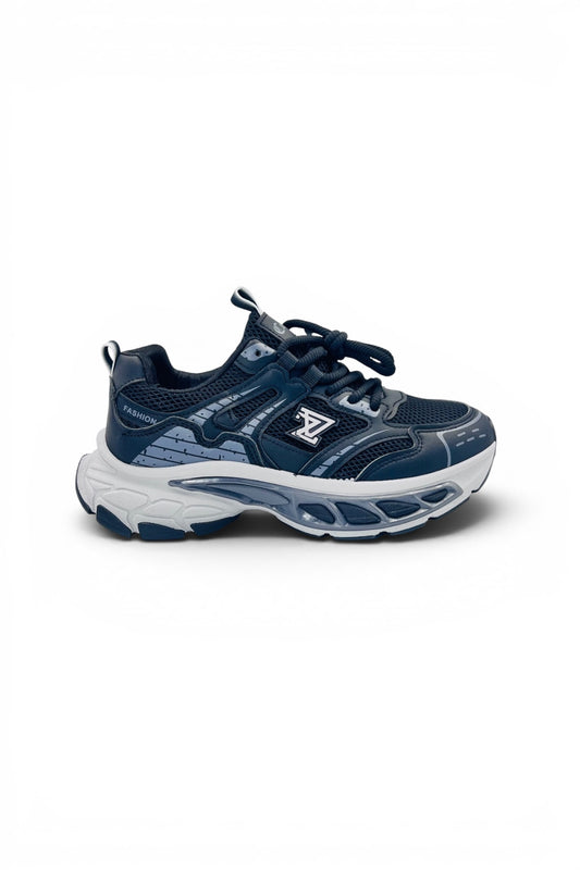 Street Mode Fashion Sports Shoes | Chunky Street Style Shoes - Black