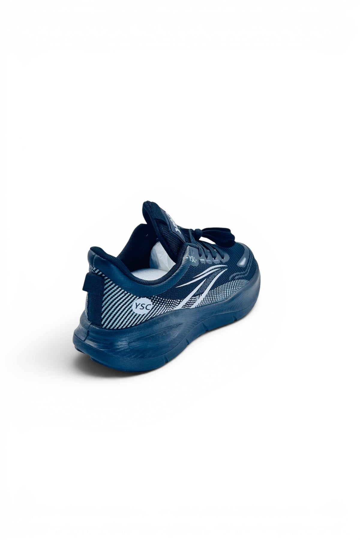 AirLite Sports Sneakers | Ultra Lightweight Walking & Running Shoes - Black/White lines