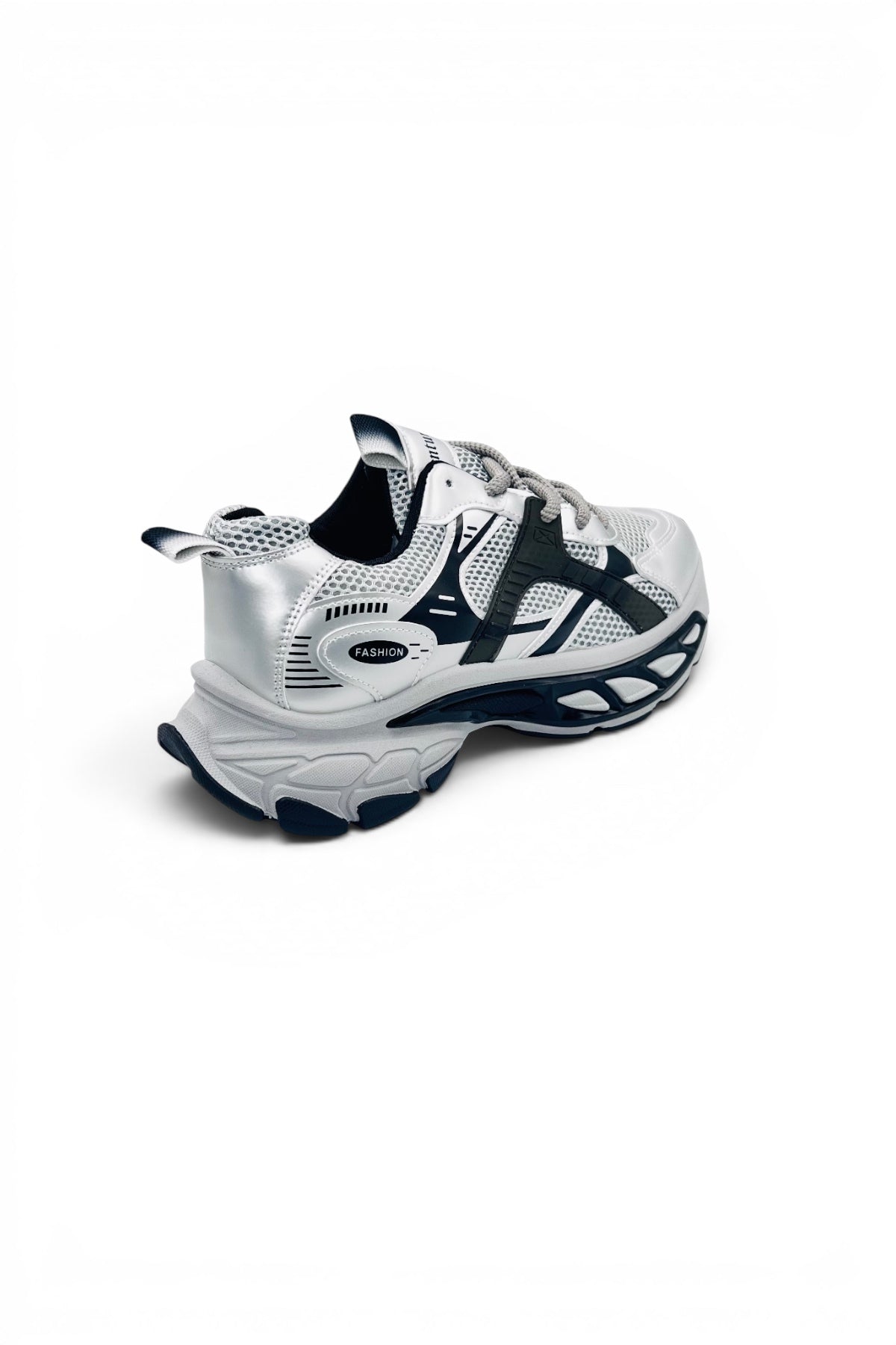 Street Mode Fashion Sports Shoes | Chunky Street Style Shoes - Silver