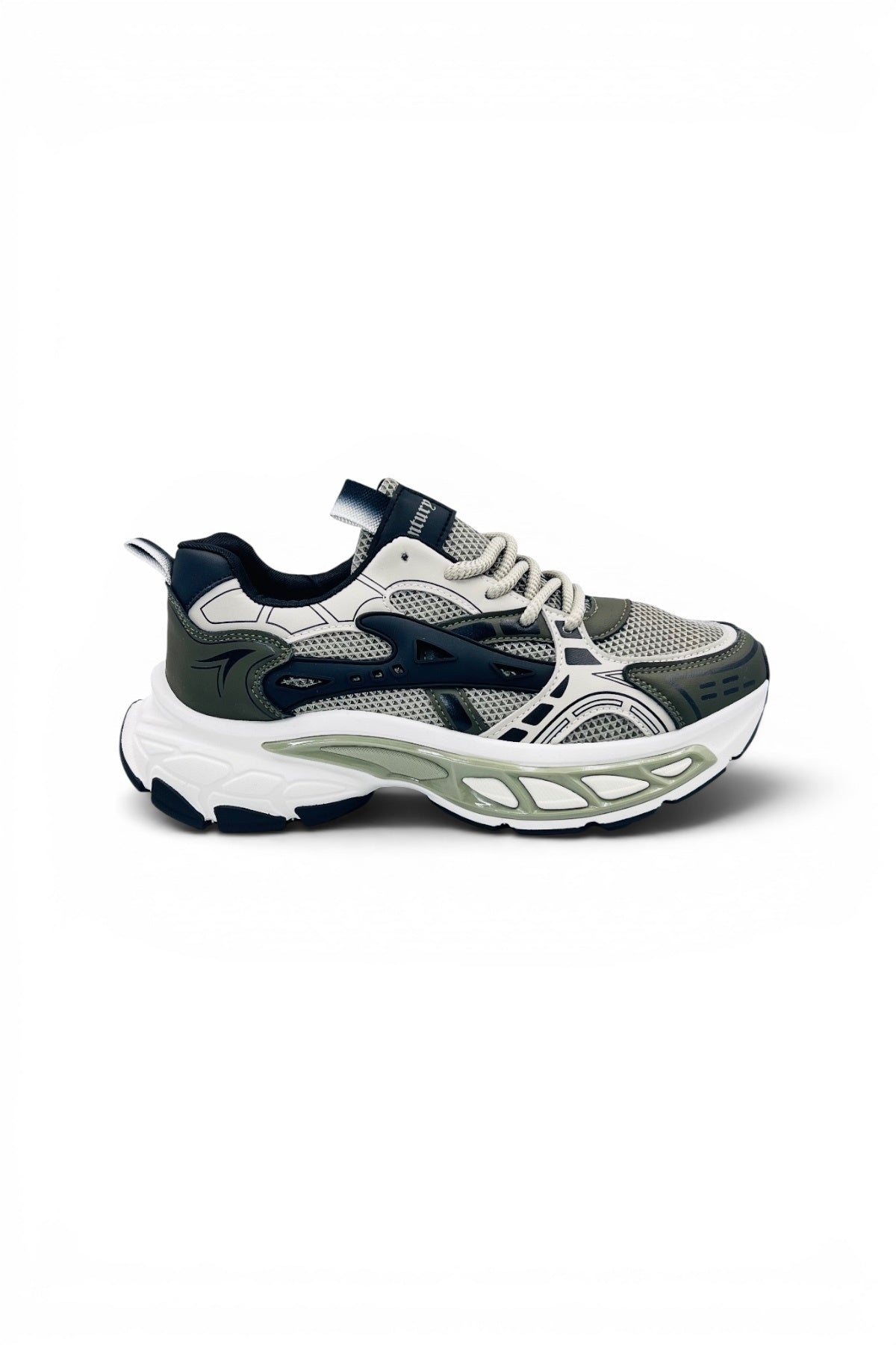 Street Mode Fashion Sports Shoes | Chunky Street Style Shoes - Green