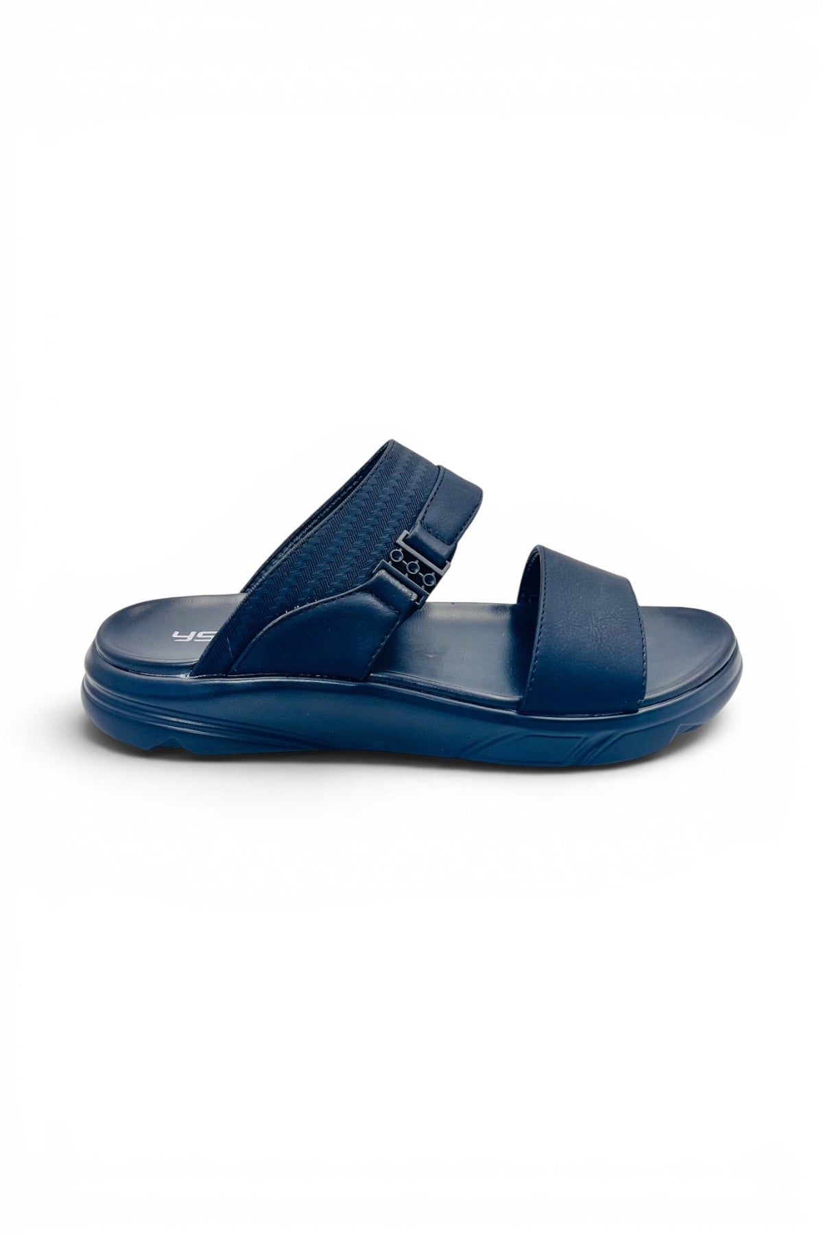 Desert Crown Men's Arabic Sandals | Ultra-Soft Padded Footbed - Black