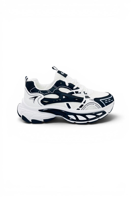 Street Mode Fashion Sports Shoes | Chunky Street Style Shoes - Black/White