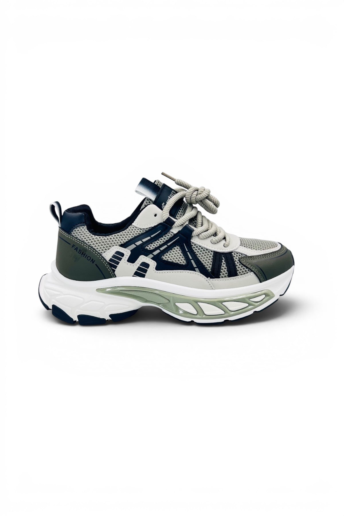Street Mode Fashion Sports Shoes | Chunky Street Style Shoes - Green