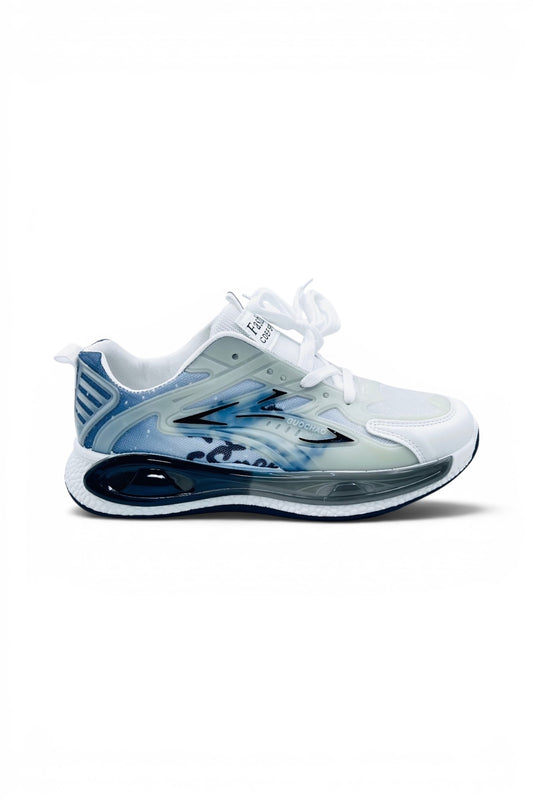 Velocity Sports Shoes | Breathable Running Sneakers - Gray