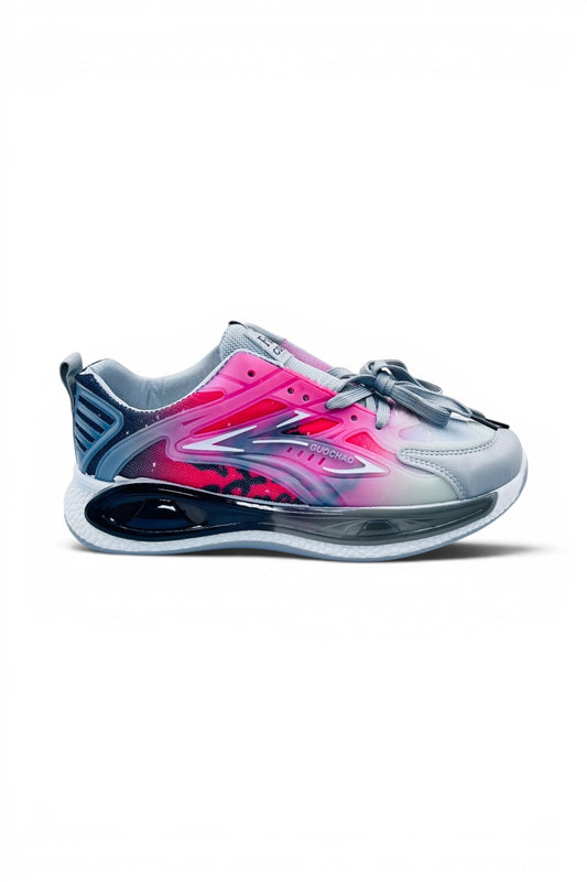 Velocity Sports Shoes | Breathable Running Sneakers - Red