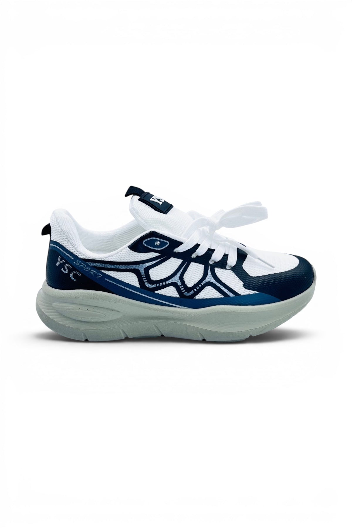 AirLite Sports Sneakers | Ultra Lightweight Walking & Running Shoes - Beige/White/Black