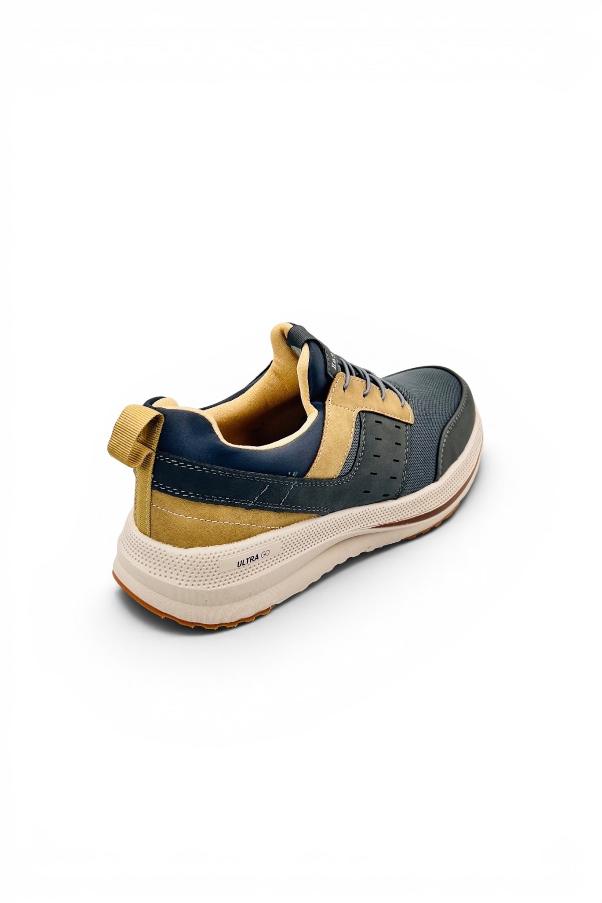 Ultra Go Comfort Shoes | Ultra Lightweight Walking Shoes with Cushioned Sole - Gray/Beige