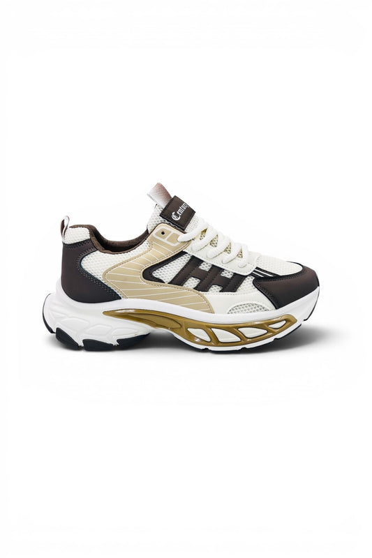 Street Mode Fashion Sports Shoes | Chunky Street Style Shoes - Khaki