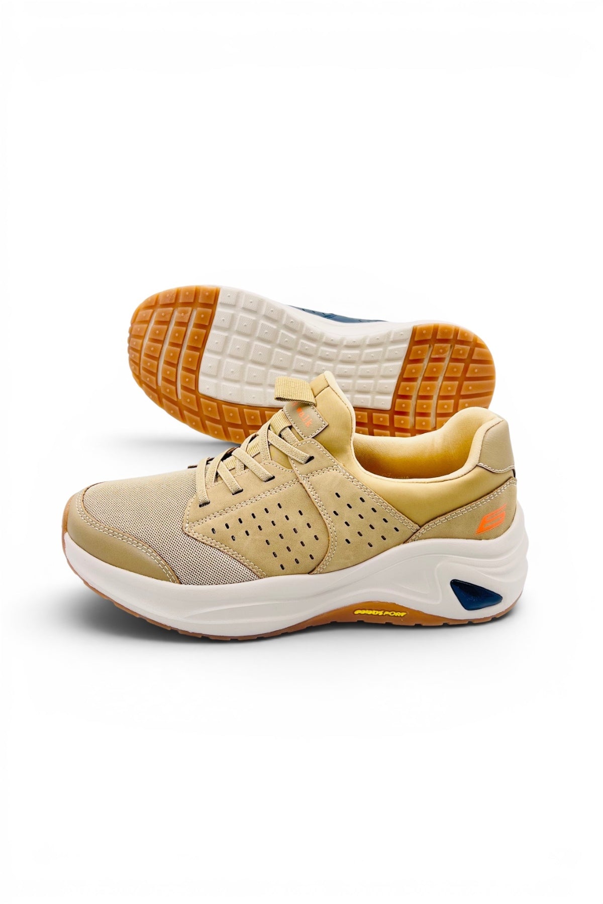 Ultra Go Comfort Shoes | Ultra Lightweight Walking Shoes with Cushioned Sole - Beige