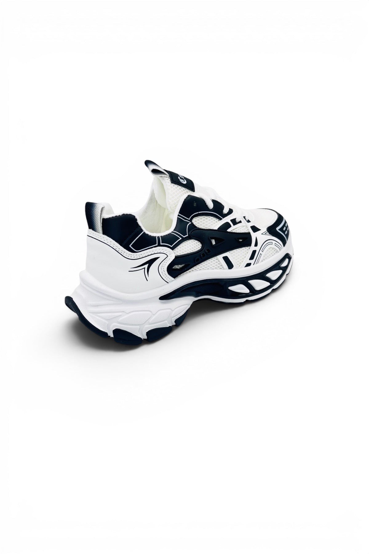 Street Mode Fashion Sports Shoes | Chunky Street Style Shoes - Black/White
