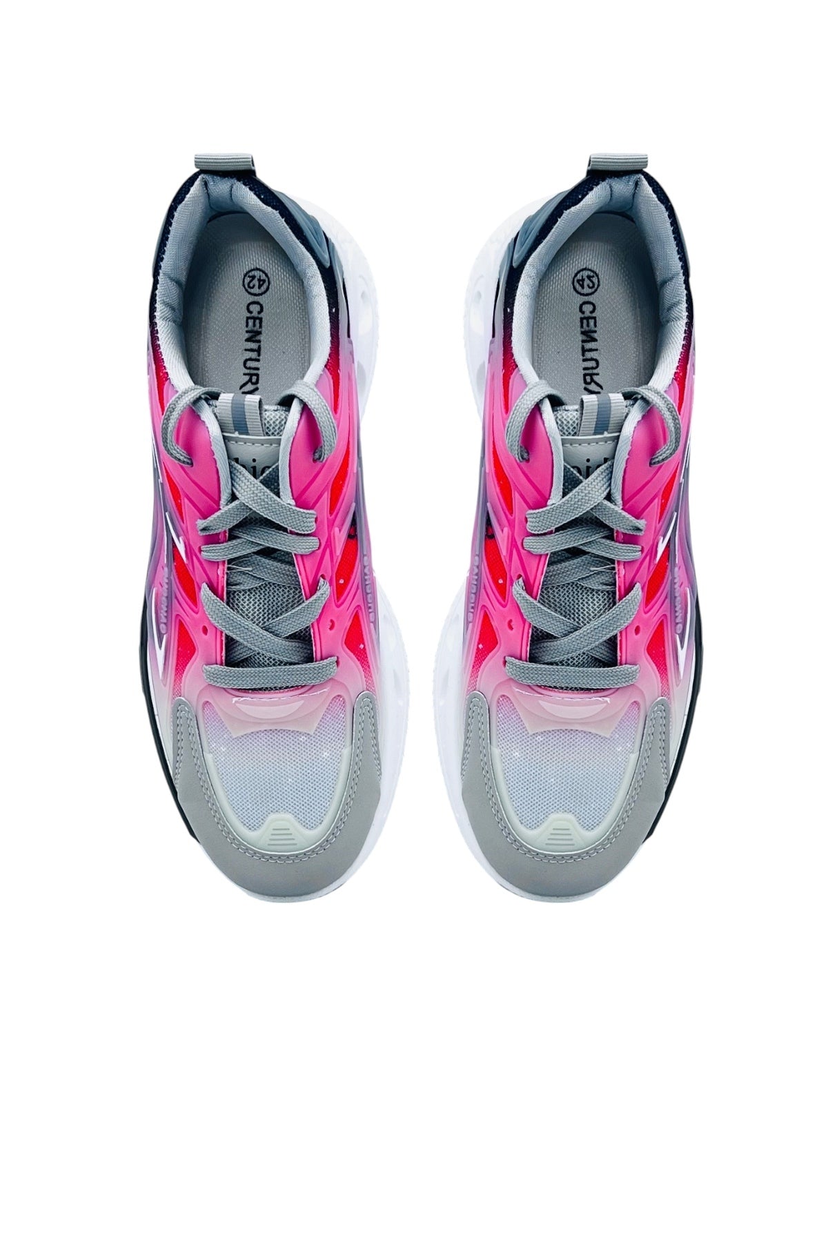 Velocity Sports Shoes | Breathable Running Sneakers - Red