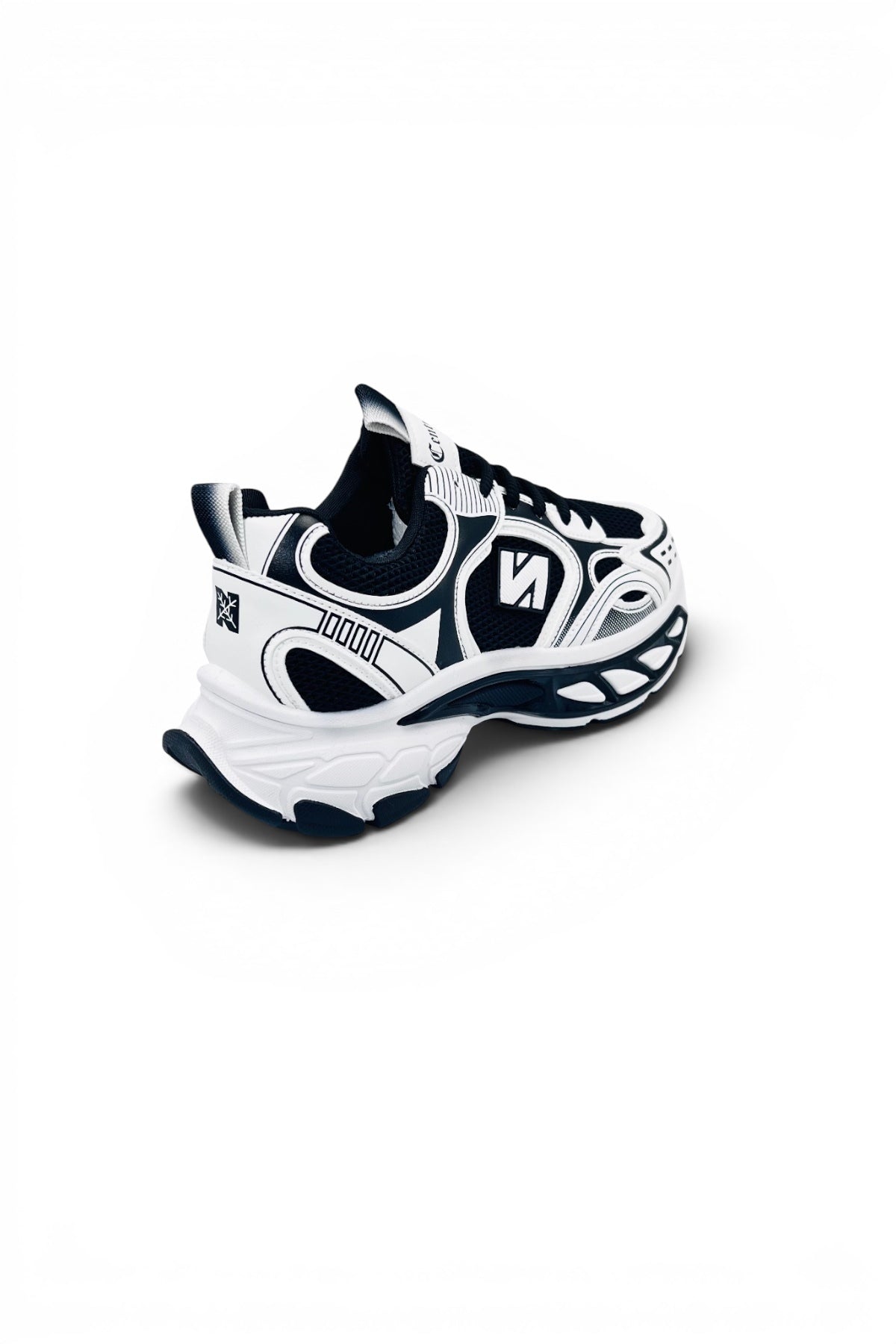 Street Mode Fashion Sports Shoes | Chunky Street Style Shoes - Black/White