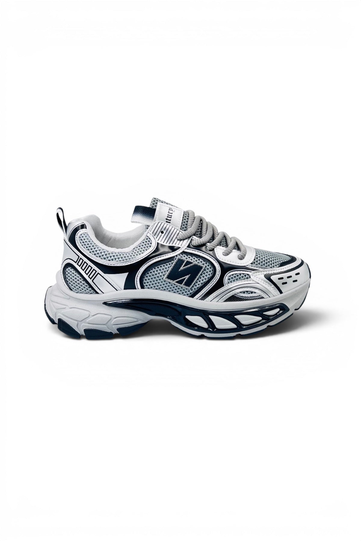 Street Mode Fashion Sports Shoes | Chunky Street Style Shoes - Silver