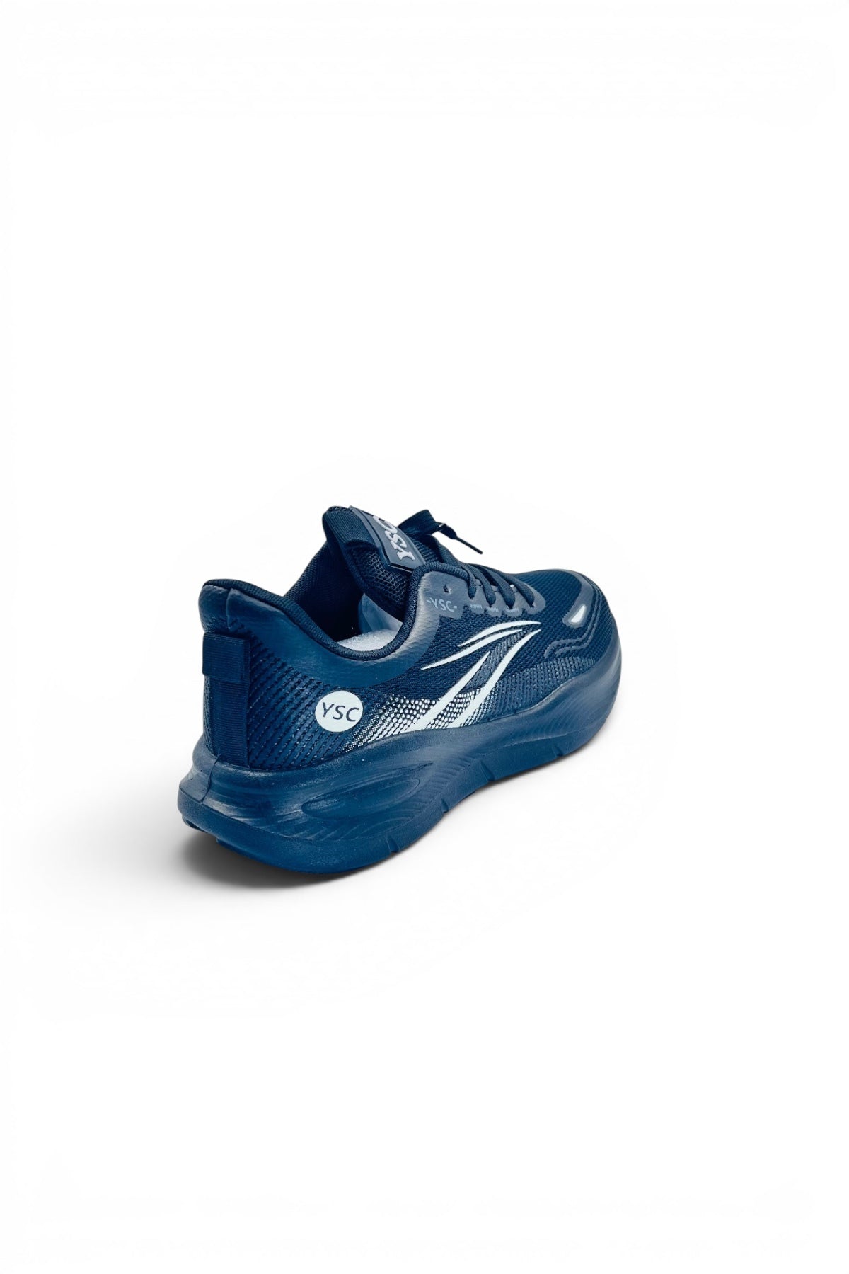AirLite Sports Sneakers | Ultra Lightweight Walking & Running Shoes - Black/Offwhite lines