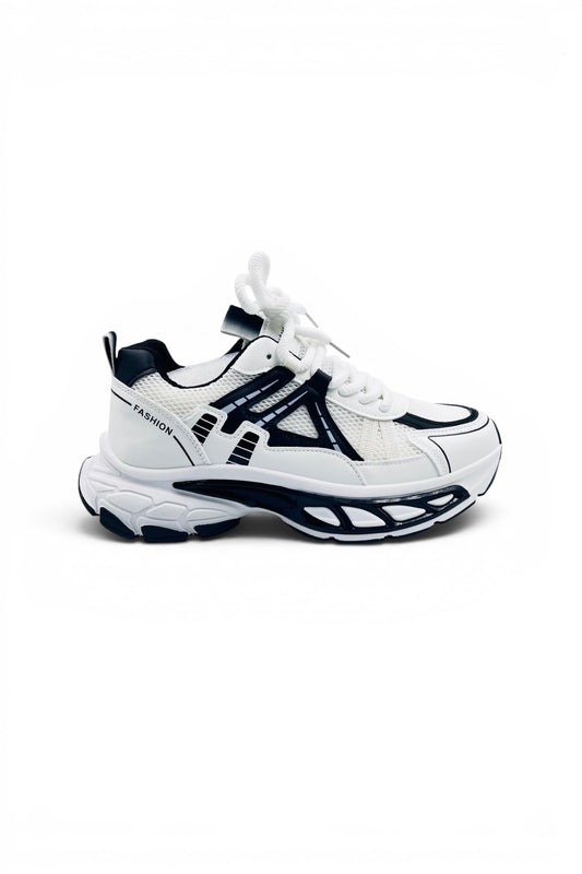 Street Mode Fashion Sports Shoes | Chunky Street Style Shoes - White